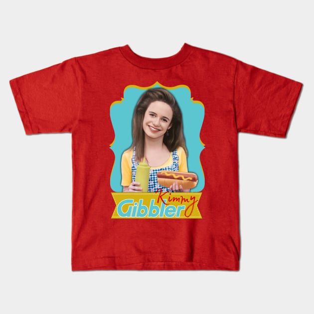 Full House - Kimmy Gibbler Kids T-Shirt by Indecent Designs